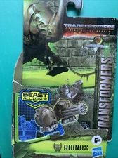 Hasbro Transformers Rise of the Beasts Beast Alliance RHINOX Toy NEW