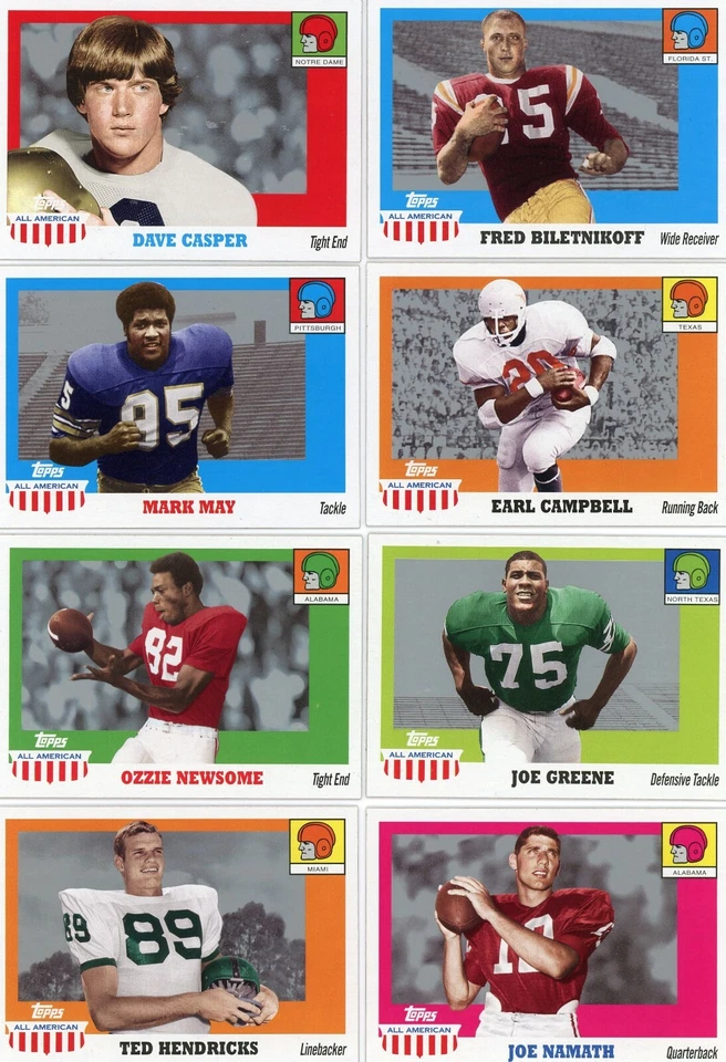 2005 Topps All American Football Card Base Set Singles 1-91 (Pick Your Cards) - Image 3 of 4
