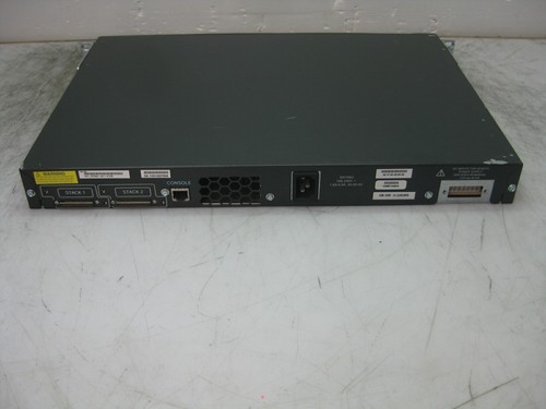 USED Cisco CATALYST 3750 SERIES WS-C3750G-24T-S 24PORT SWITCH + EARS - Picture 9 of 12