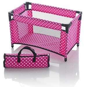 dolls cot with storage