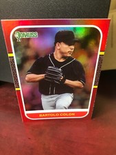 2021 Donruss Variations Holo Red Bartolo Colon RETRO Card #240