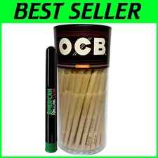 OCB 1- Virgin Prerolled Cones 150ct | Easy Smoking Experience with ARC Saver