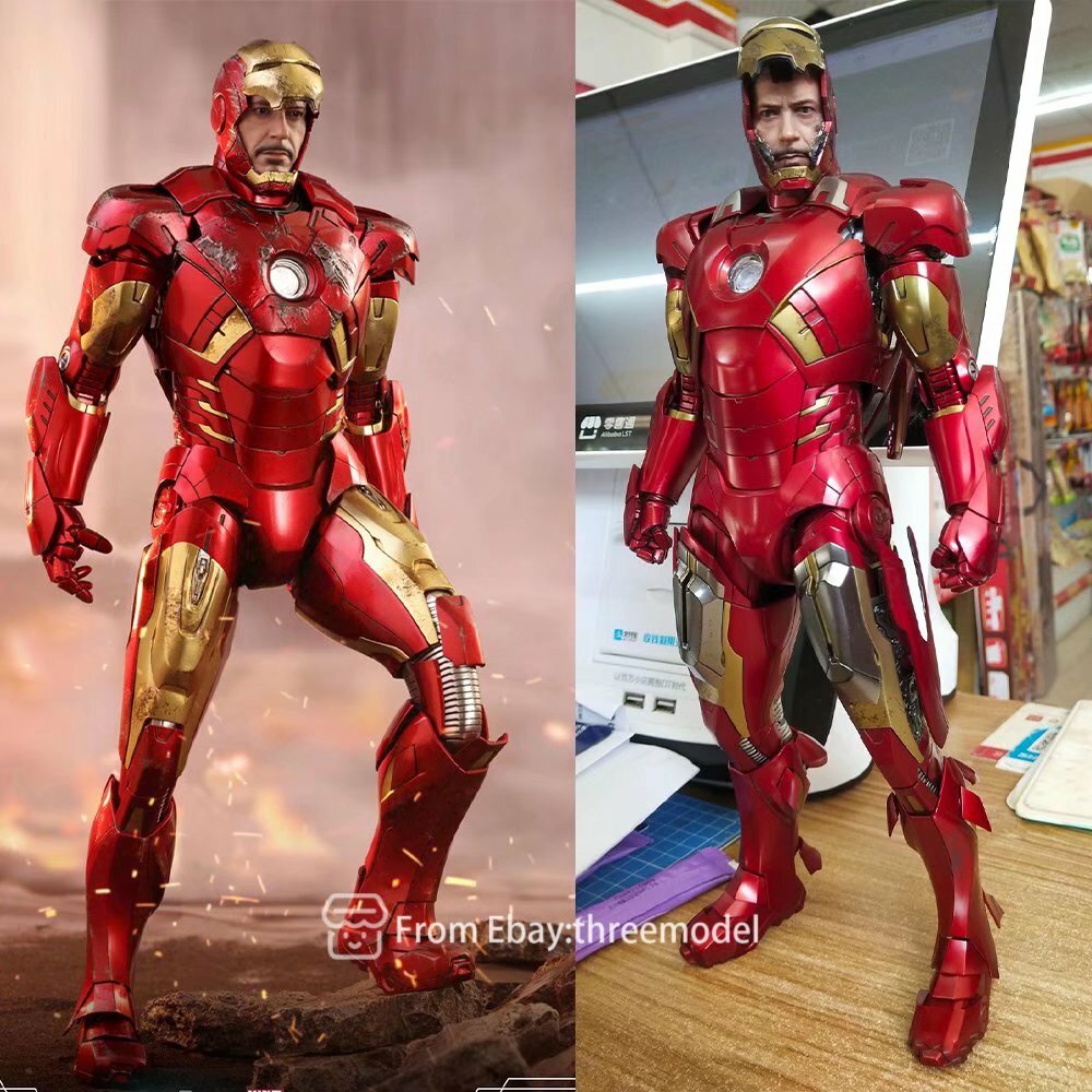 Hot Toys HT 1/6 MMS500-D27 The Avengers Iron Man Special Ver Action Figure Stock