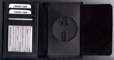 United States Marshal Circle Star Recessed Cut-Out DL/CC/ID/Money Wallet