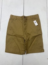 Old Navy Boys Tan adjustable waist Shorts Size 12