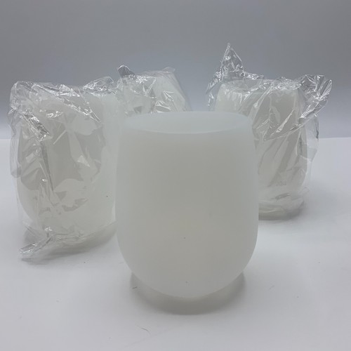 Silicone Wine Drink Glass Reusable Unbreakable Picnic Set Of 4