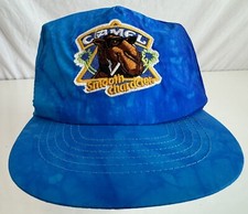 Joe Camel Cigarettes Smooth Character Hat Blue Snapback Vintage 80 s Cap