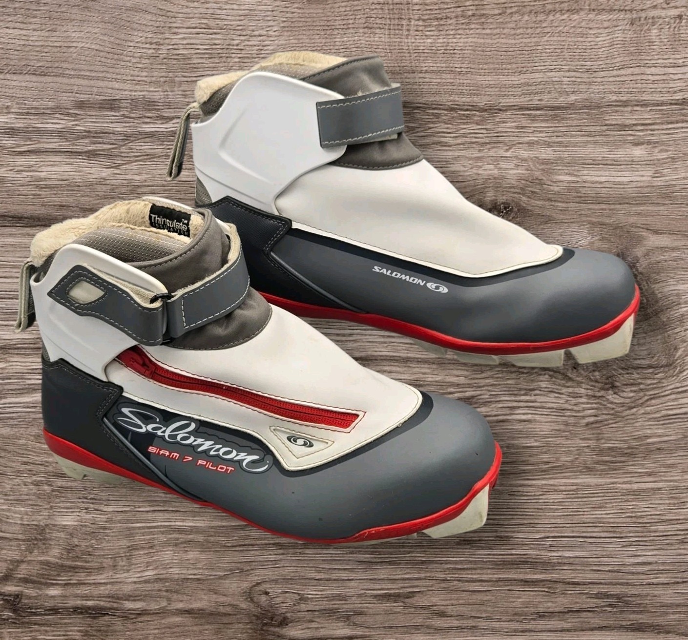 Scarpone da sci nordico Salomon Siam 7 Pilot da donna taglia 9 5 US 42 Eur.