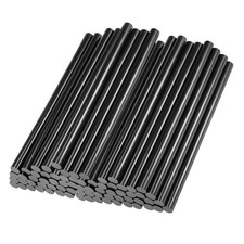 Hot Glue Sticks Mini Adhesive Hot Melt Glue Gun Sticks 0.27" x 4"/Black/70 Pcs 0.28 per stick