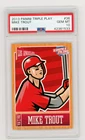 2013 Mike Trout Panini Triple Play #36 PSA 10