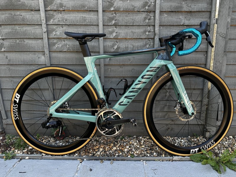Canyon Aeroad CF SLX 7 – Small (51cm)  SRAM RED E1 AXS 12-Speed | Power Meter