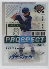 2024 Panini Prospect Edition Silver Prizm Signatures Ryan Lasko #1 Auto 1a7j