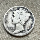 1917 S Mercury Dime