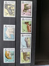 Timbre Pologne neuf Animaux