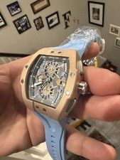        RARE  Invicta Racing Men's Watch - 47mm Light Blue 50410