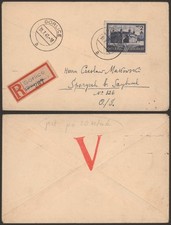 Germany WWII 1941 - Registered Cover Gorlince I972