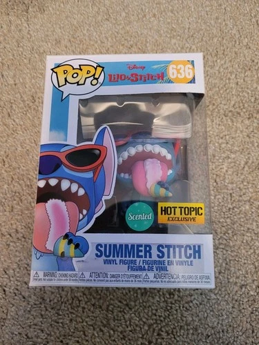 Funko Pop Lilo and Stitch Vinyl Figure - 636 Hot Topic Exclusive Scented