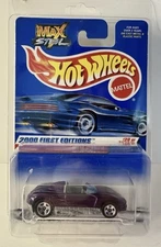 Hot Wheels Mx48 Turbo Max Steel 2000 First Editions #20 of 36 083 RARE PURPLE