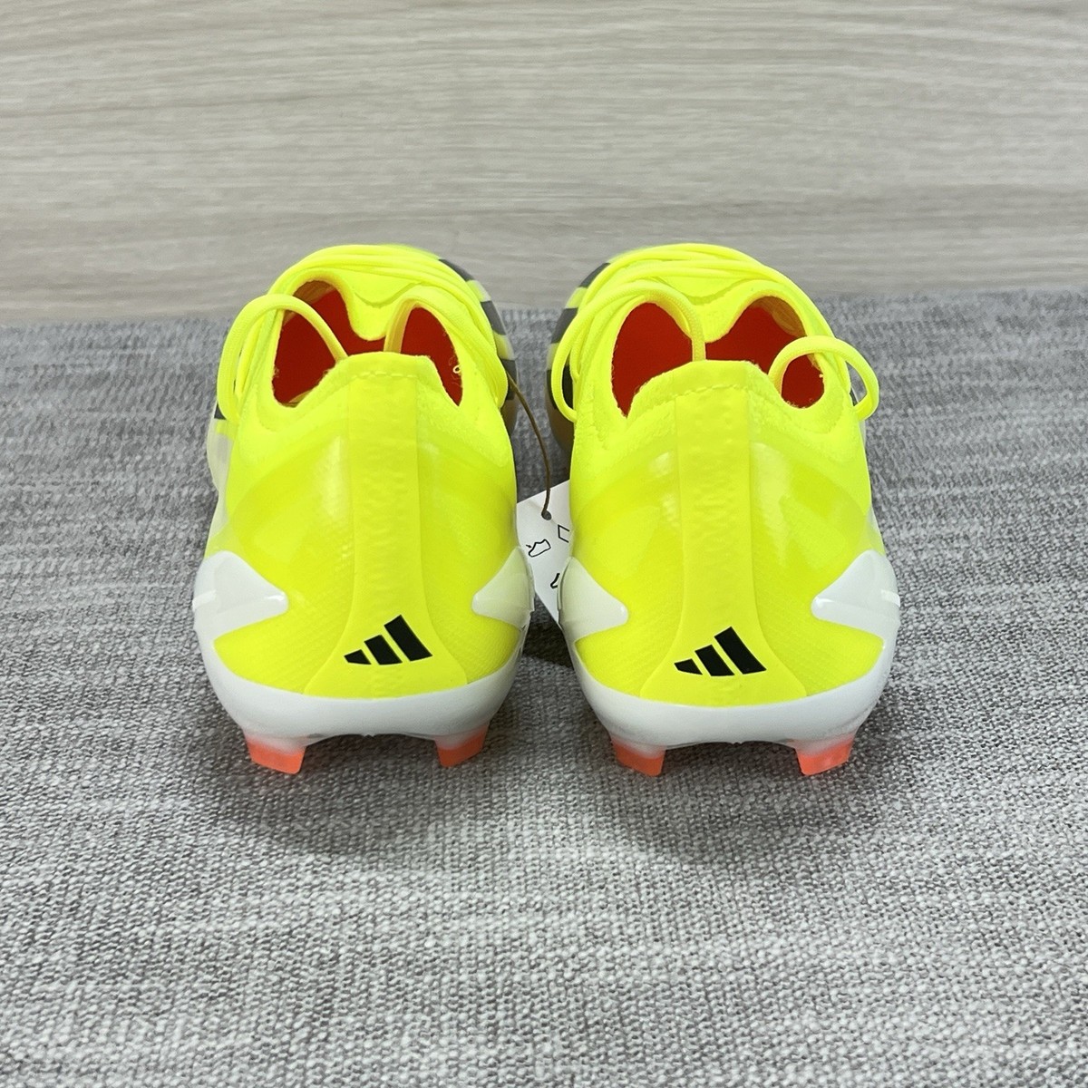 Mens 7.5 - adidas X CRAZYFAST ELITE FG SolarYellow CoreBlack Cloud White IE2376 Mens 7.5 - adidas X CRAZYFAST ELITE FG SolarYellow CoreBlack  main image 2