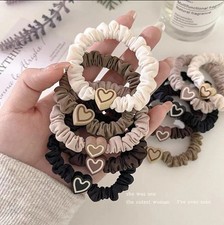 20pcs hair bands.heart shaped daily wear stro...