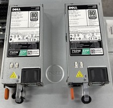  Lot of 2 POWER SUPPLY 750WATT R530 R630 R730 R640 R740 PJMDN W8R3C KTW3M G6CCK