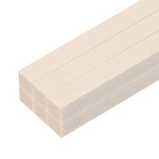 6 bâtonnets en bois, cube rectangulaire 1/4''x1/4''x12" pour DIY