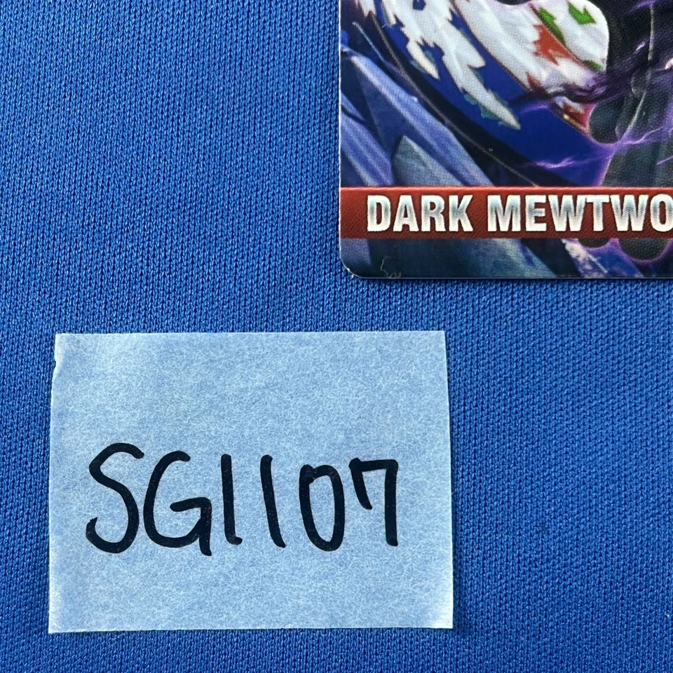 ◇SG1107 SHADOW MEWTWO DARK MEWTWO Pokemon Pokken TOURNAMENT Japanese Amiibo Card - Image 4 of 4