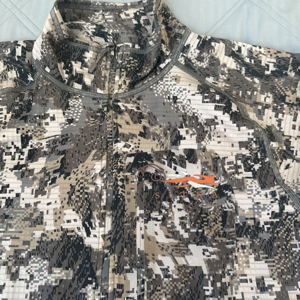 SITKA Gear Men's Core Midweight Zip-t Hunting Shirt X-Large Elevated II - Image 3 of 4