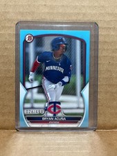 Bryan Acuna 2023 Bowman Paper Sky Blue /499 BD-39