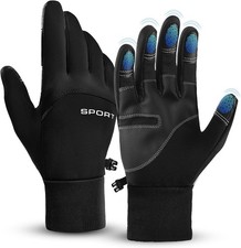Guantes termicos frio invierno para hombre mujer pantalla tactil doble forro