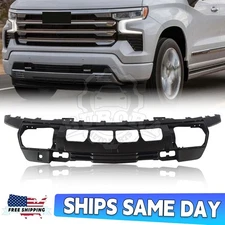 For Chevrolet Silverado 1500 2022-2024 Front Lower Bumper Valance W/Tow Hooks