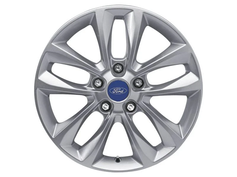 Original Ford Leichtmetallrad 16" 5 x 2-Speichen-Design, silber 2237367 - Bild 2 von 2