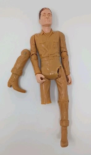 Vtg. Marx 1973 Best Of The West Johnny West 12"  Figure (FOR PARTS ONLY)