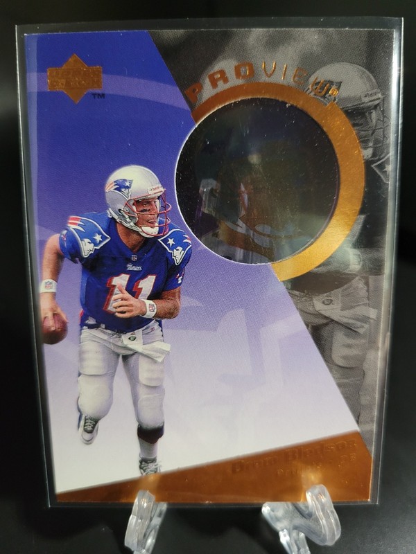 1996 Upper Deck- Drew Bledsoe ProView #PV11 New England Patriots