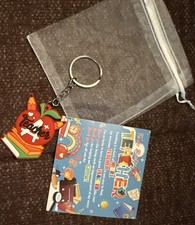 A Teacher Dangling keychain W/cars And Bag