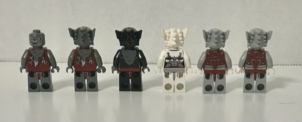 lego legend of chima 6 Wolves Minfigures Lot, description for details - Image 3 of 4