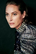 616004 Christy Turlington Charitable Artist Picture Wall Print Poster