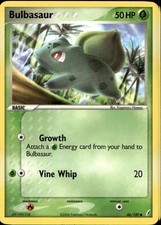 Bulbasaur 46/100 Common EX Crystal Guardians Pokemon