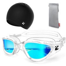 ZIONOR G1 Air Swim Goggles, Anti-Fog UV Protection, Leakproof Comfortable Fit...