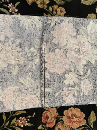 ONE Valance 75”x17” Cabbage Rose Moody Cottagecore French Country - Bild 11 von 11