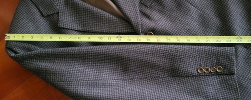 Hugo Boss Mens Cashmere Wool Brown Plaid Sport Coat 3 Button Jacket Size 42?USA - Picture 10 of 10