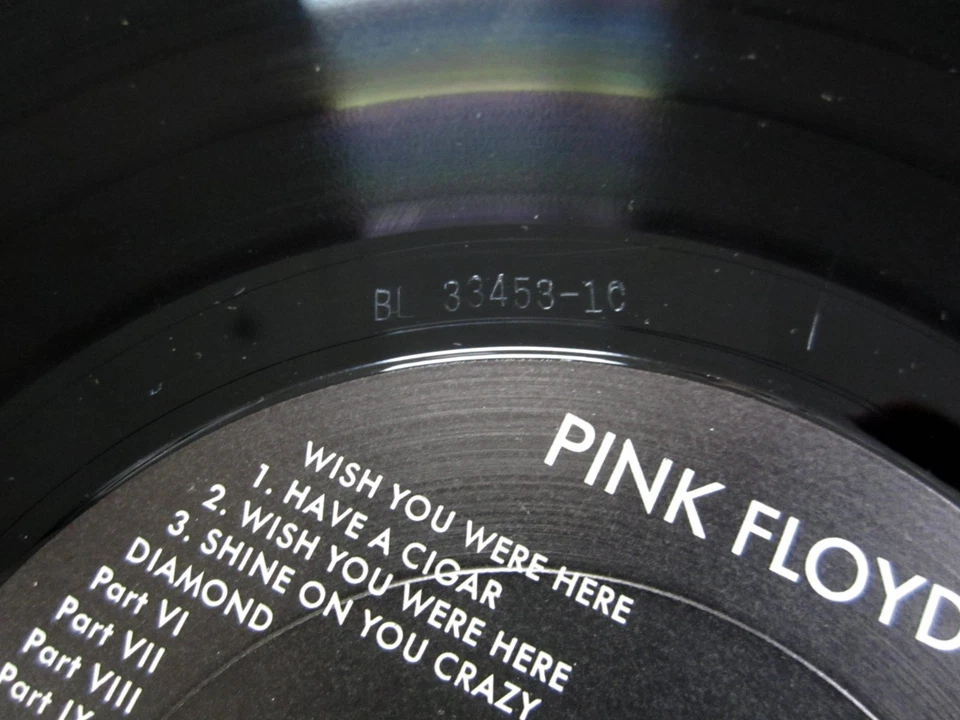 Pink Floyd Wish You Were Here LP Near-MINT 1970s press see all pictures - Image 2 of 4