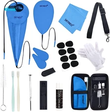 Saxophone Cleaning Kit, Clarinet Kit with Maintenance ,Mouthpiece Brush 