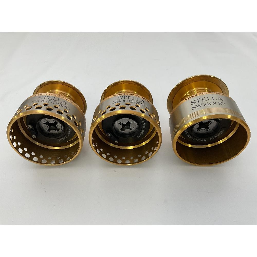 Shimano 01 STELLA SW 10000-HG and 16000 Spool 3 Set | eBay