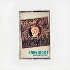 Kenny Rogers Twenty Greatest Hits Cassette Tape Liberty Capitol Records Country