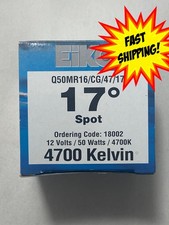    Eiko Solux Q50MR16/CG/47/17 Flood Light 4700k BRAND NEW SHIPS FAST     