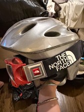 The North Face Red Snow Ski Goggles Snowboard Red Ventilation