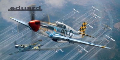 Eduard Plastic Kits 82107 - 1:48 P-51B Mustang Birdcage canopy 1/48 EDUARD-PROFI