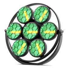 COB LED RGB Par Light 490W DMX Stage DJ Audience Blinder Lighting Disco Party