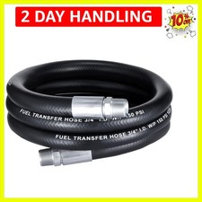 3/4" Fuel Transfer Hose 10FT,Farm Fuel Hose for Dispensing Diesel Gasoline Ke...